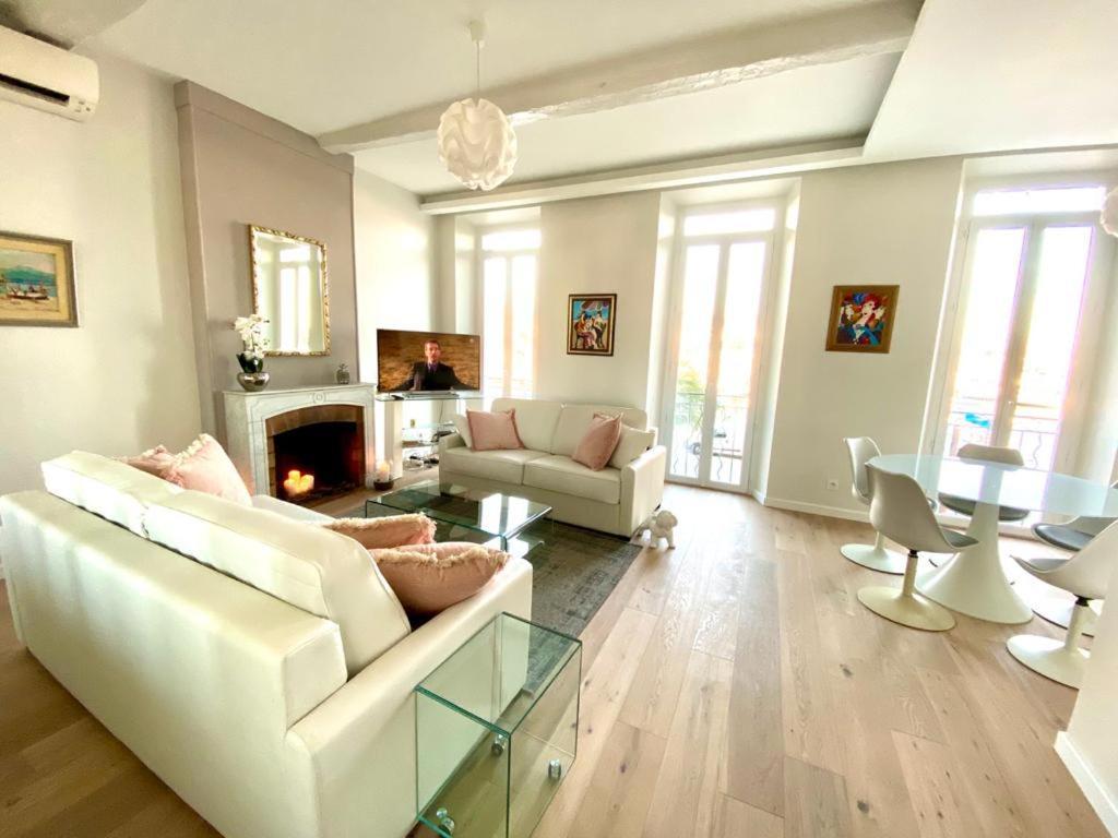 Ferienwohnung Cannes Old Port, Seafront & Seaview Best Wifi & Ac Exterior foto